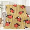 Chainsaw Man Pochita anime Throw Lightweight 240g Flannel Blanket Soft Skin-friendly for Summer Cooling