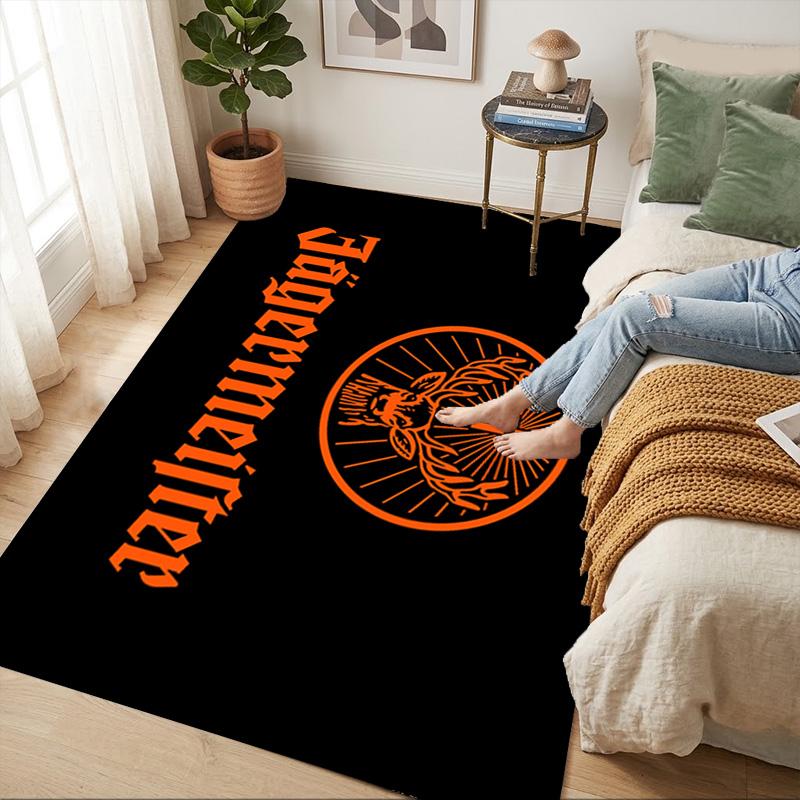 Jgermeister Logo Living Room Nonslip Area Rug Soft Carpet For Bedroom Game Playroom Sofa Office Home Decor Doormat Christmas Gift C9302669
