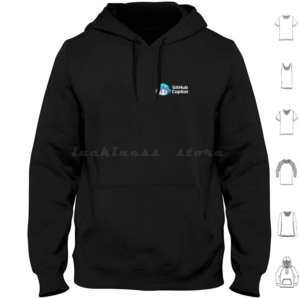 Github Copilot ИИ Microsoft Openai Chatgpt Худи Хлопок Длинный рукав Github Copilot ИИ Microsoft Openai Chatgpt
