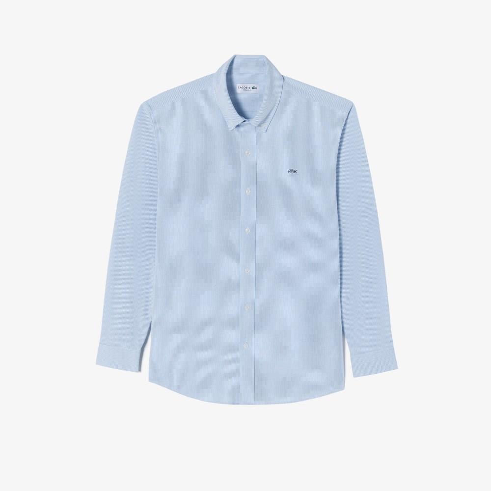 Lacoste Мужская полосатая рубашка из джерси CH542E-56GAEY