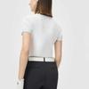 Новая коллекция FILA AthleticsGolf Футболка обычного кроя женская нефритово-белая A11W525402F-WT