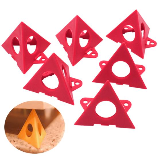 10 шт., профессиональный художник, пирамида, треугольник, широко используемый, легкая подставка для краски, пирамида, деревообработка