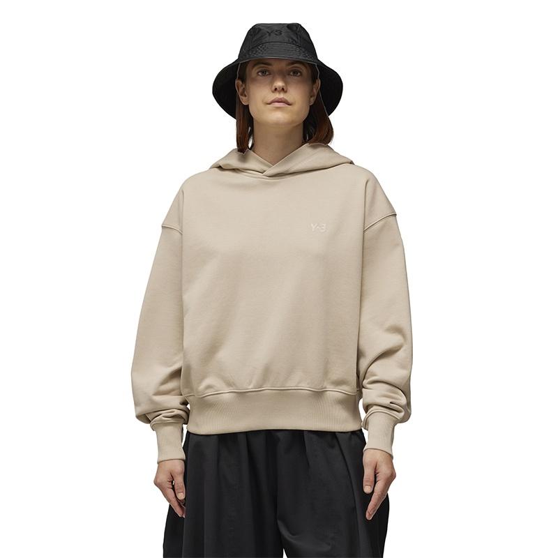 Y-3 Толстовка с капюшоном Ft Casual Sports Pullover Sweatshirt Women hoodies Khaki 50-IV5550