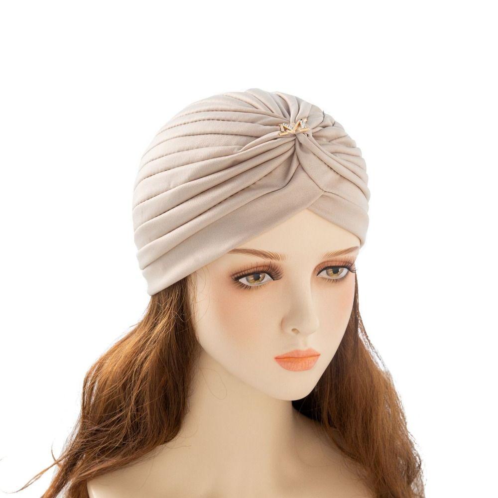 Выпадение волос Эластичная повязка-тюрбан Бандана Шапочка для химиотерапии Головной убор в индийском стиле Шляпа Женщины Леди