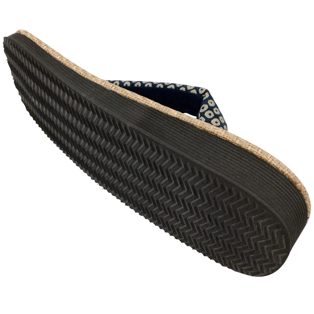 Сандалии Setta Panama из окрашенной губки Kanoko LL [Edoten], передняя часть, подкладка, Япония, стринги,