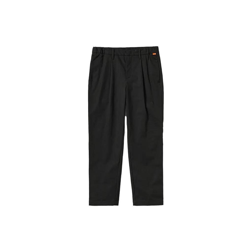 Timberland Casual Pants Men's Black Moderate Tapered Pants (Unisex) Casual Pants A5V3S 001