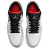 Кроссовки Air Jordan 1 Low Neutral Grey Summit White Мужские Infrared-23 Черный 553558-045