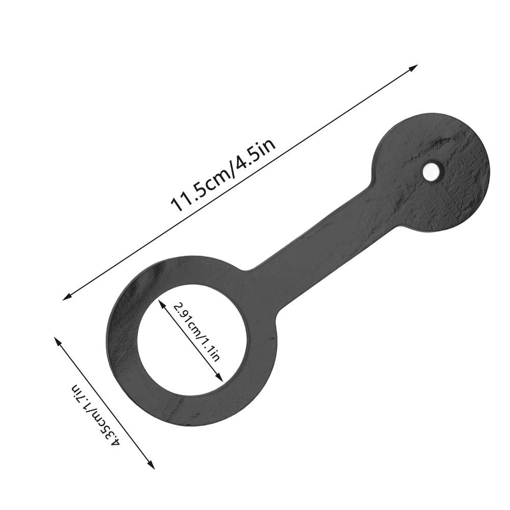 4 PCS Secure Design RV Shower Latch Strap Silicone Travel Latch Strap Camper Door Latch Shower Door