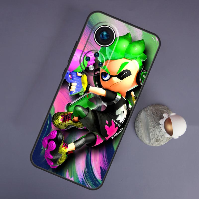 Чехол Splatoon 2 для Huawei Honor Magic 5 Lite 70 50 X8 X9 a P20 P30 P40 P50 P60 Pro P Smart Nova 9 5T