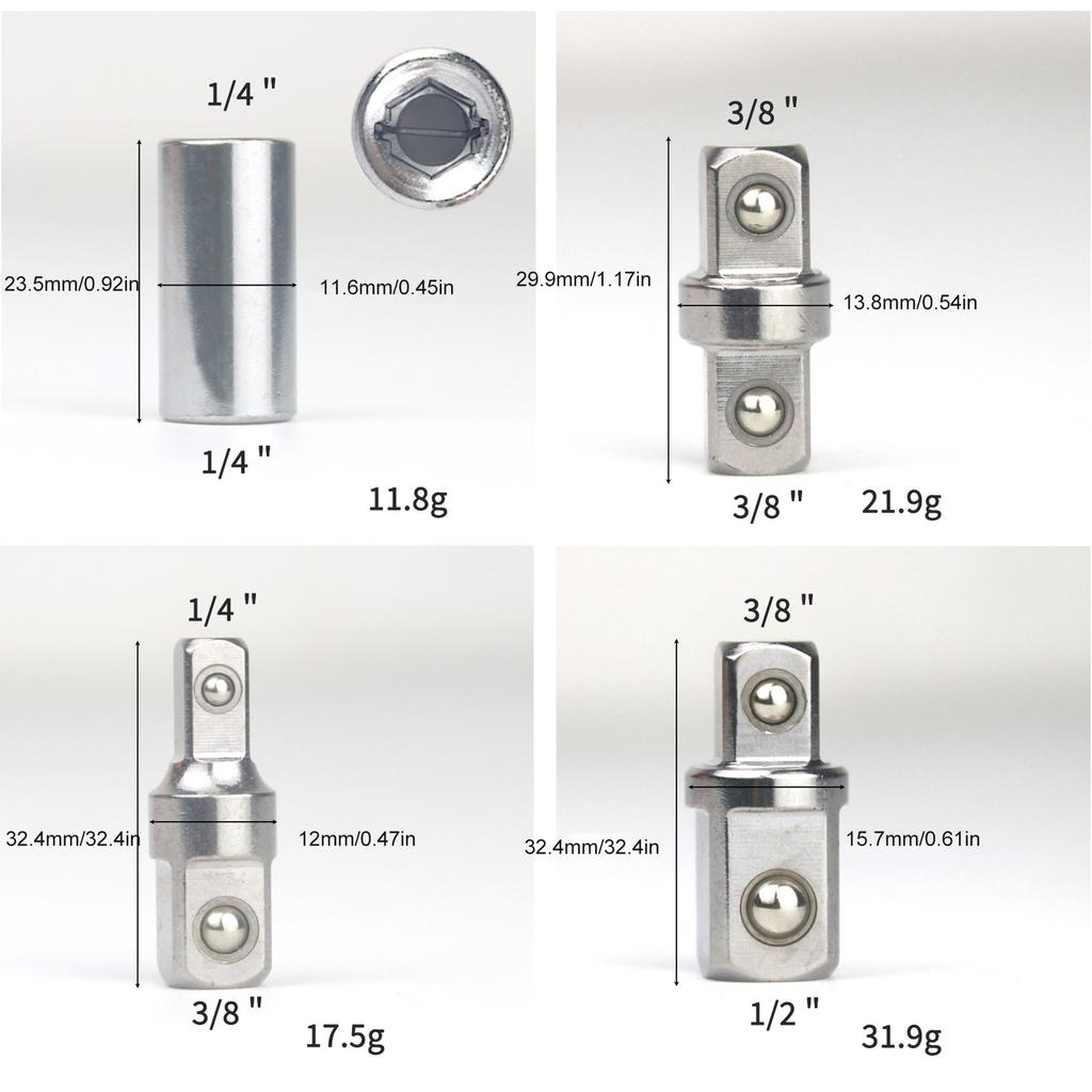 Прецизионно изготовленный квадратный адаптер для торцевой головки для повышения эффективности и долговечности инструмента при выполнении различных ремонтных задач