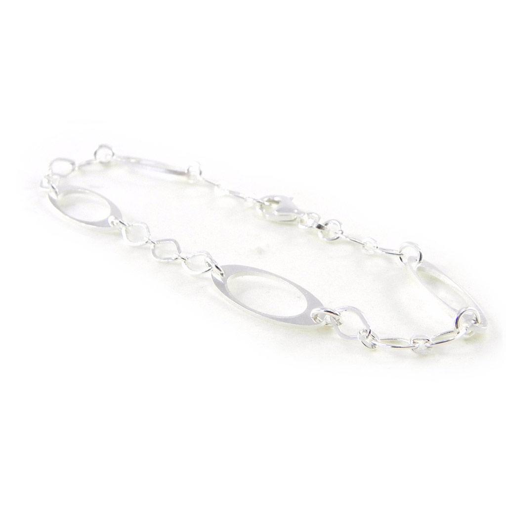 Les Trésors De Lily [E2163] - Серебряный браслет «Калиссоны» - 6 мм