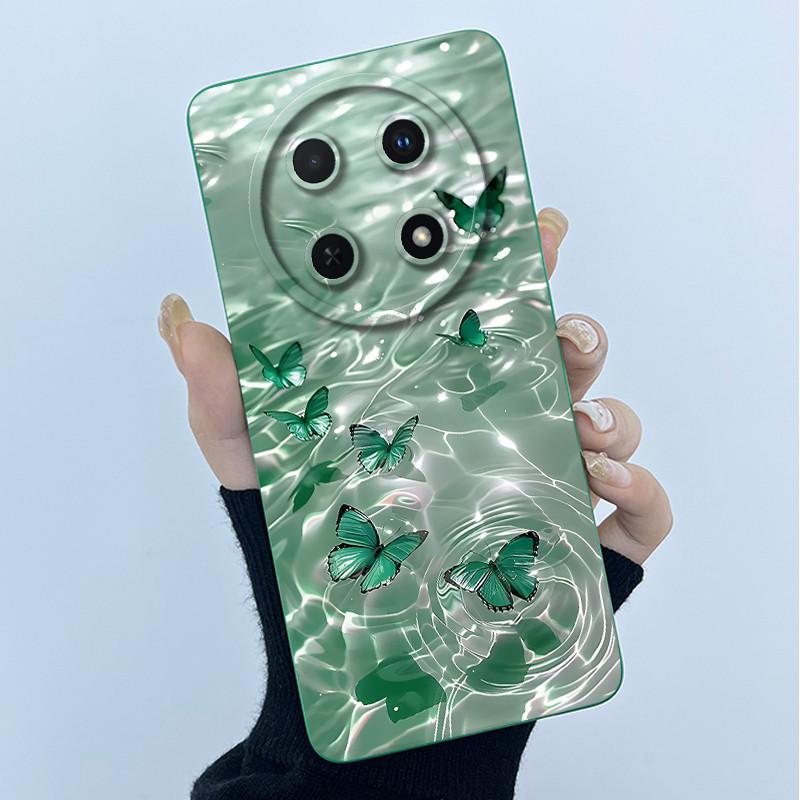Чехол для Huawei Nova 12i 12 i Силиконовый Защитный Чехол Модный Простота цветок Funda для Huawei Nova 13i Nova12i Coque Capa