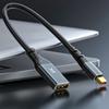 8K Мини-DisplayPort на DisplayPort Кабель Двунаправленный Мини-DisplayPort на DisplayPort 8K для Ноутбуков Мониторов