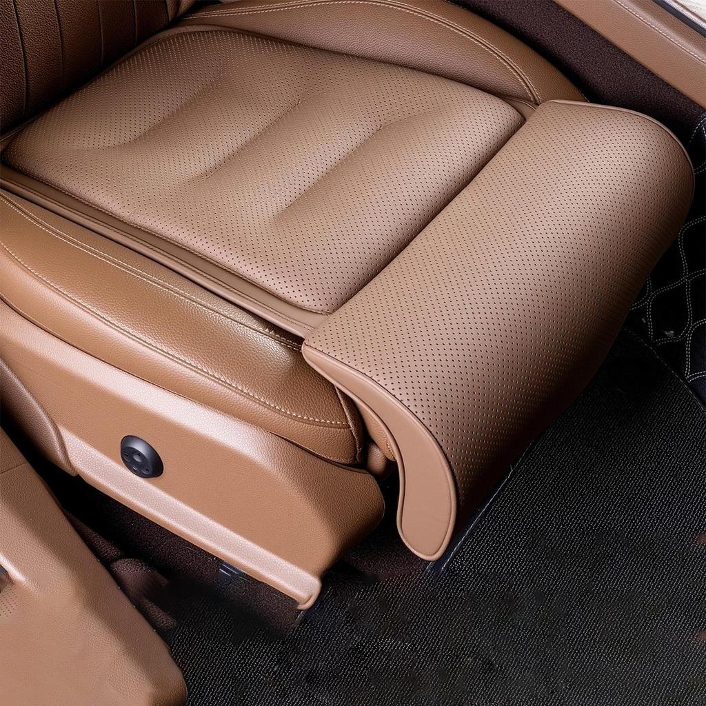 Seat Extender Pad For Car Breathable Non-Slip Vehicle Accessories Automotive Front Seat Foot Rest Pillow For Front Rear Driver