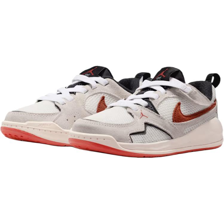 Кроссовки Air Jordan CMFT Era PS Sail Redstone Black для детей Стиль HQ0507-101