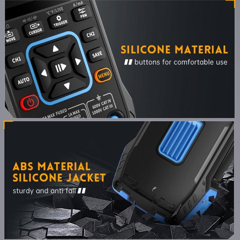 Компактный и практичный цифровой осциллограф-мультиметр 3 в 1 для профессионалов и любителей технического обслуживания автомобилей