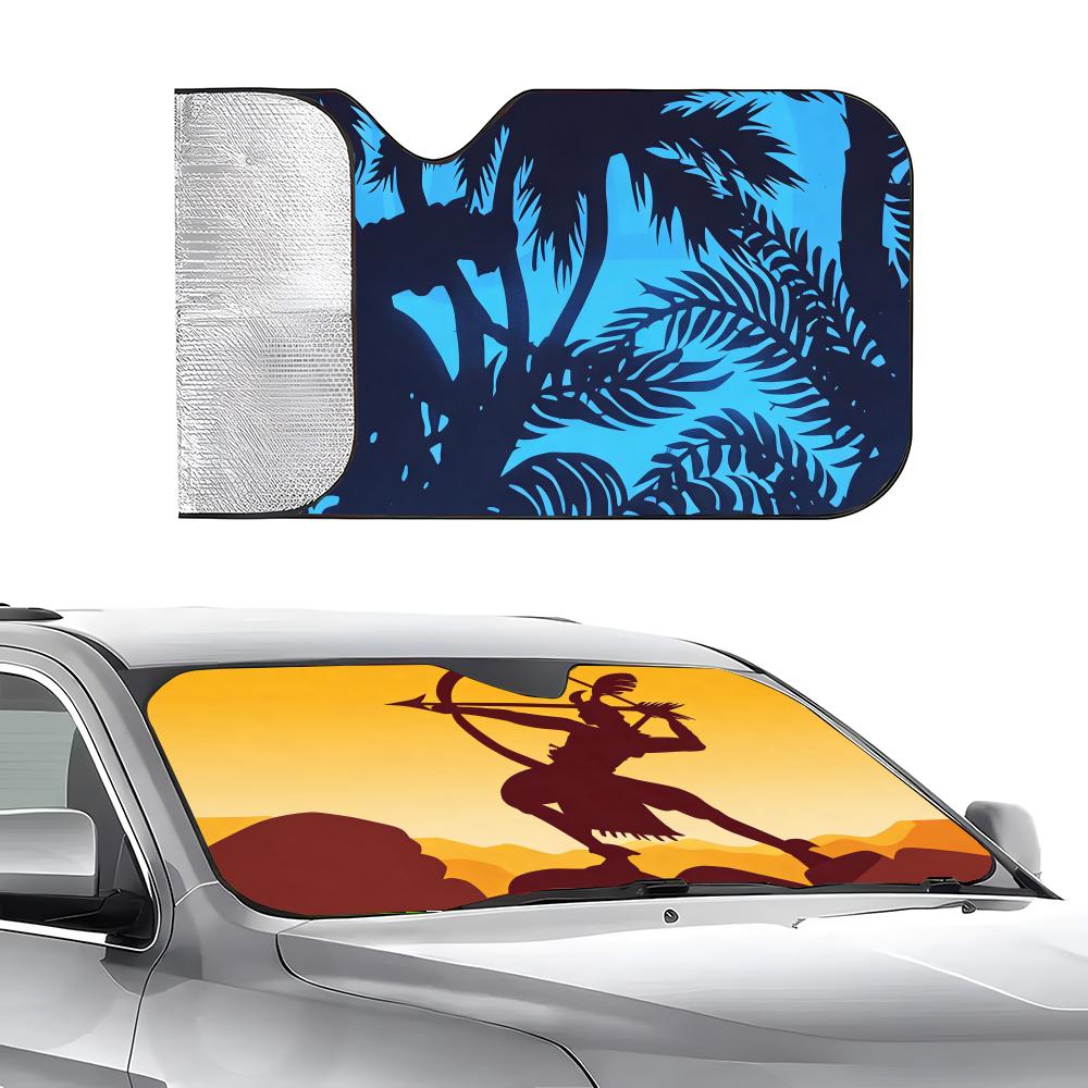 T-The Adventures of Prince Achmed Sun Visor Car sunshades, windshield sun visors, sun protection sunshades, novel car gifts.