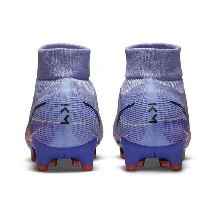 Килиан Мбаппе x Nike Mercurial Superfly 8 Pro FG Flames Унисекс Кроссовки Фиолетовый Светло-чертополоховый Индиго-всплеск DJ3977-506