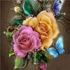Huacan DIY 5D Алмазная картина Цветы Частичная дрель Вышивка крестом Рукоделие Ремесло