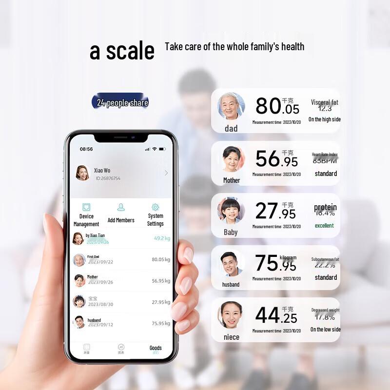 ICOMON Smart Body Composition Scale