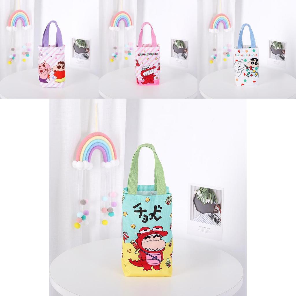 Crayon Shin Chan Cartoon Canvas Bag With Versatile Function For School And Travel Use