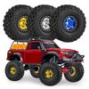 1.9 Inch Beadlock Wheels and Tires 12mm Hex for TRX4 SCX10 Capra Enduro TRX6 D90 Gen8 AXI03007 RC Crawler