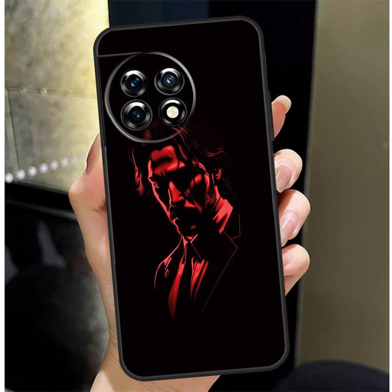 Чехол John Wick для OnePlus 13 13R 12 12R 11 10 Pro 8T 10T OnePlus Nord 4 CE 2 3 Lite N10 N20 N30
