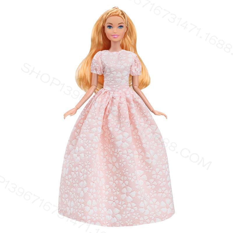 Кукольный свадебный набор 30 см: Юбка с длинными рукавами, разные стили, 10 шт., упаковка 5 шт.. Идеально подходит для игрового домика для девочек!