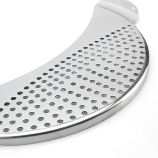 Кастрюля из нержавеющей стали, дуршлаг, сливная кастрюля, дуршлаг для пасты и спагетти, нержавеющий, эффективный инструмент для слива воды для дома, ресторана