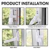 Smooth Window Handle Locking Mechanism Handle Universal Window Pull Handle Versatile Usage Suitable for Most Windows