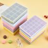 Silicone Ice Cube Tray with Lid 15/24 Cavities Easy Release BPA Free