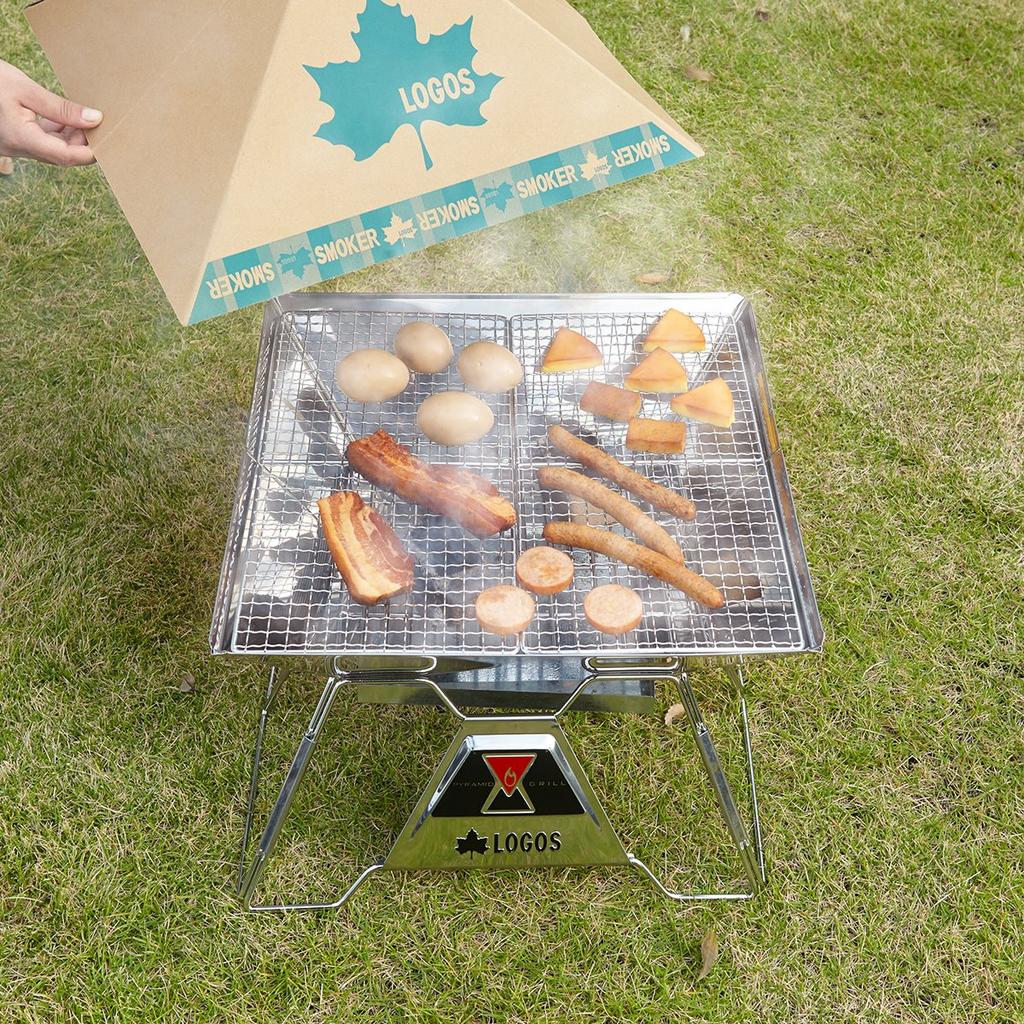 LOGOS Коптильня LOGOS Forest Pyramid Smoke Cover 81066030