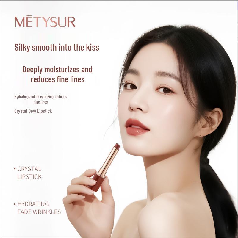 Mei Ti Xiu Crystal Moist Lipstick: Hydrating, Long-lasting, Silky Smooth, Non-Stick Gloss Lip Balm