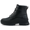 Durable Slip-Resistant Fashion Versatile Mid-Calf Outdoor Boots Women Boots Black A295JW02