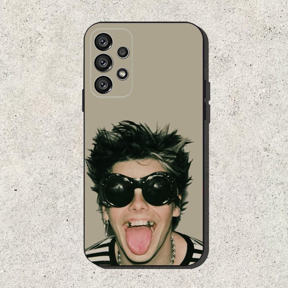 Singer Y-Yungblud YB Phone Case For Samsung S25,S24,S21,S22,S23,S30,Ultra,S20,Plus,Fe,Lite,Note,10,9,5G Black Cover