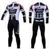 New Spring and Autumn Long Sleeve Cycling Suit Quick-drying Road Cycling Shirt Children's Roller Skating Suit Men's and Women's