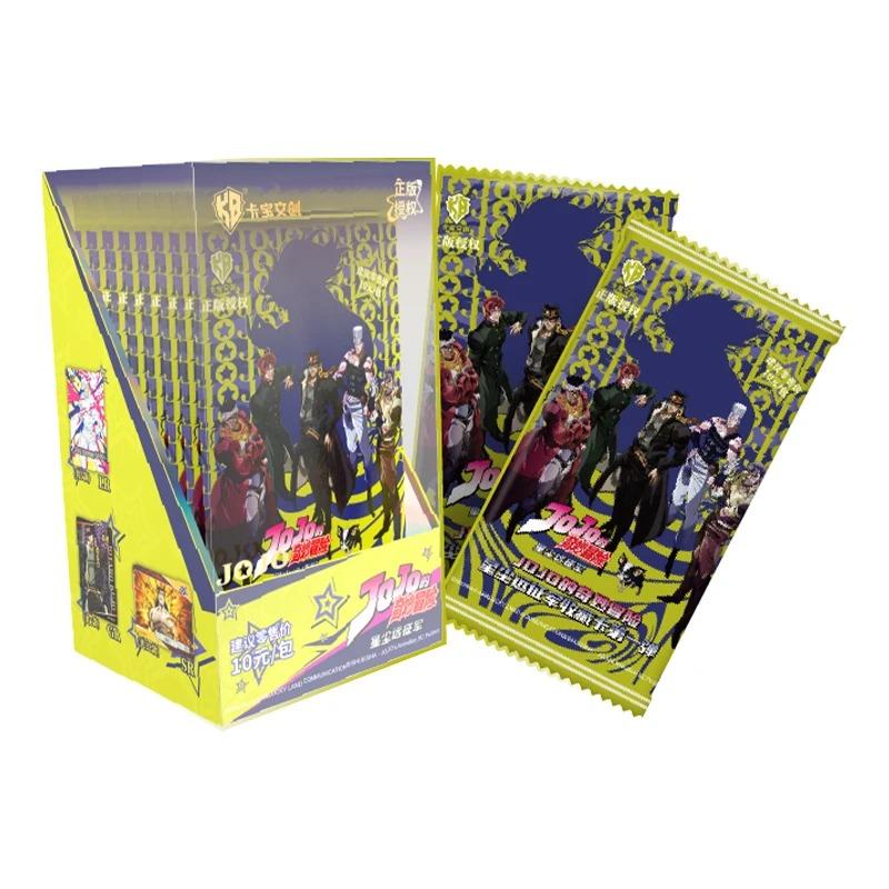 Оригинальные карты JoJo's Bizarre Adventure Джодио Джостар CGM Золотой Ветер Карточные Классики Персонажи Аниме Коллекционные Карты Игрушки Подарки