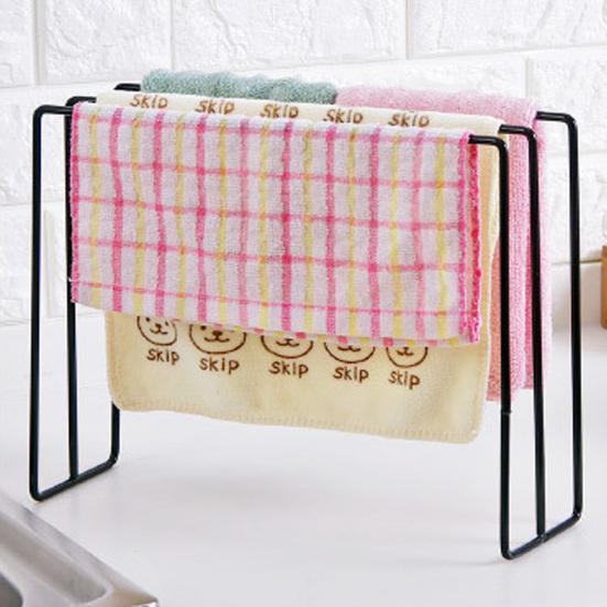 Держатель для кухонного полотенца, нескользящий, вентилируемый, утюг, держатель для полотенец с тремя перекладинами, домашний органайзер
