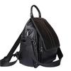 Cowhide Women's Backpack, Simple Travel Schoolbag, Large-capacity Women's Bag, Soft Leather Duffel Bag