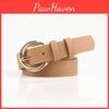 Элегантный женский ремень из искусственной кожи с застежкой из сплава для повседневной носки и создания модного образа