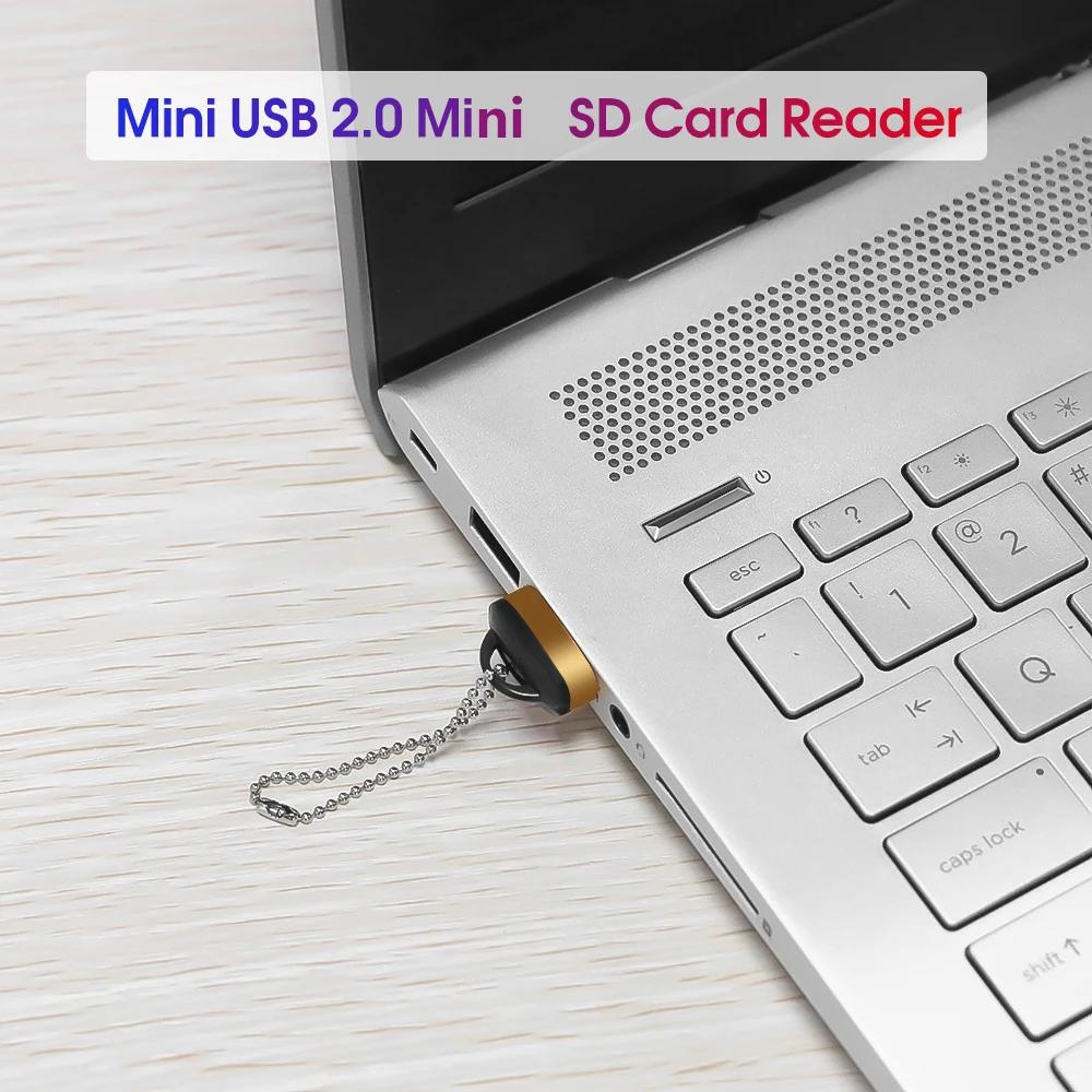 Мини USB Микро USB 2.0 Высокоскоростной Адаптер SD/TF Картридер для Компьютера Настольного Ноутбука Ноутбуков Аксессуары для Картриджей