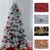 101 Pcs Christmas Balls Set Shatterproof Xmas Tree Decorations Sparkling Christmas Balls