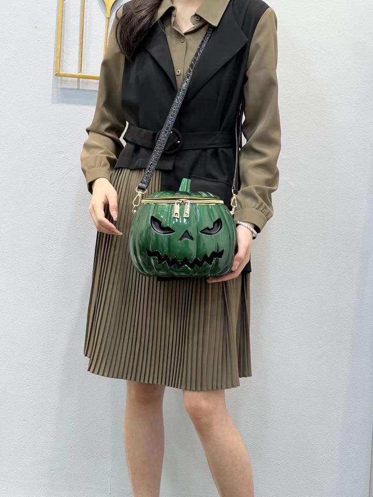2024 Halloween Ghost Pumpkin Party Shoulder Bag
