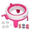 Knitting Machine 40 Needles Hand Loom Kit Star Cylinder DIY Gloves Scarves Hats L