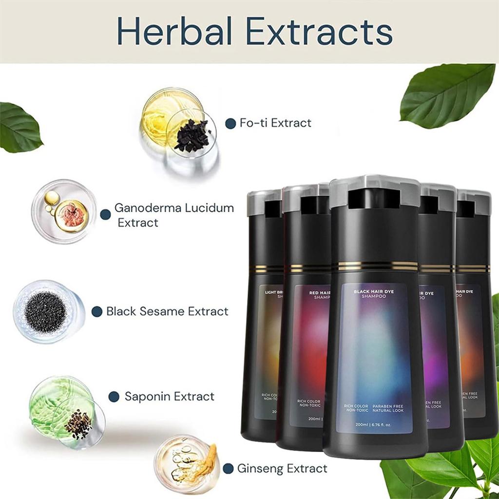 Hair Shampoo COLOR SHAMPOO Bubble Color Hair , A Color Plant , Foam Hair , Hairdressing  200ml