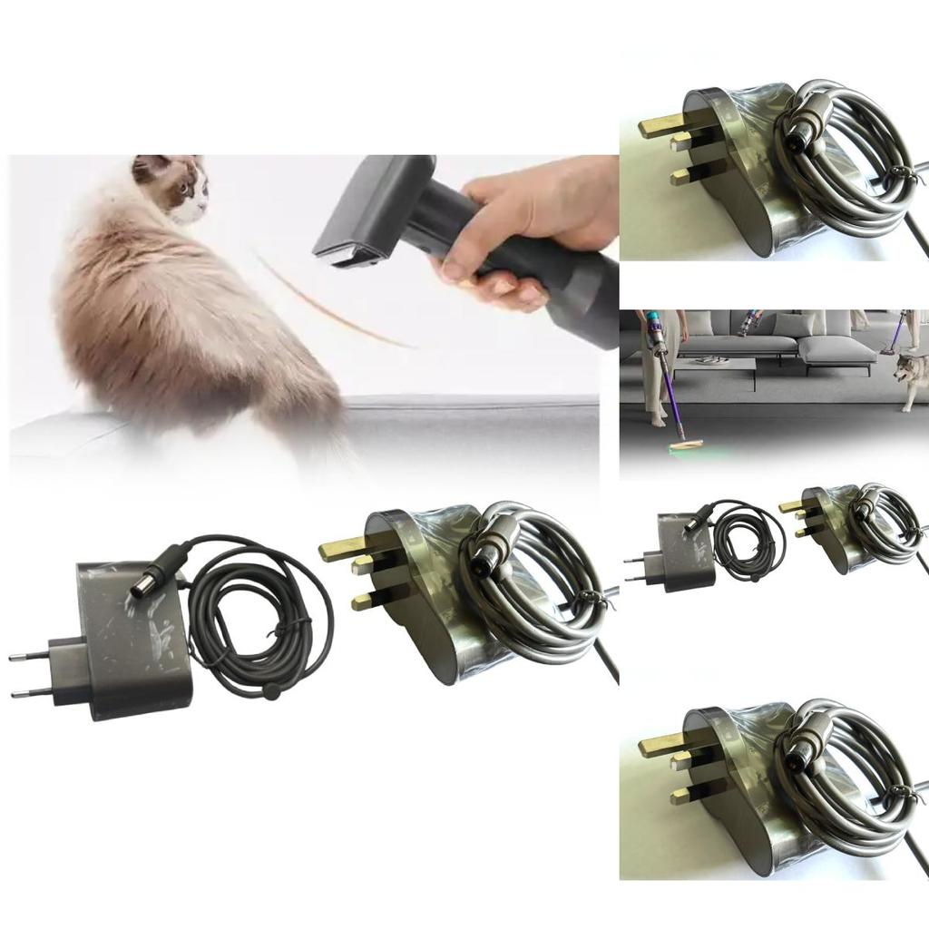 Зарядное устройство для пылесоса Dyson с индикатором для совместимости с напряжением ЕС и Великобритании