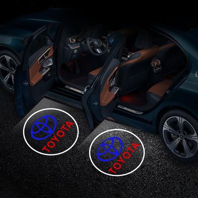 2 шт./компл. Приветственный свет для двери автомобиля Светодиодная лампа-проектор для автомобиля Автоаксессуары для Corolla Yaris Chr Auris RAV4 Camry Highlander