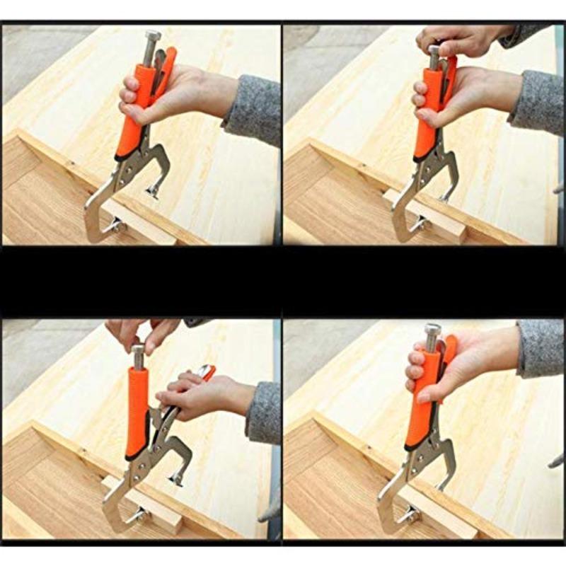 C Type Clip Vise Grip Woodworking Face Clamps 6/9/11/14/18-inch Cabinets High Quality Grip Locking Plier Multi-Function Steel