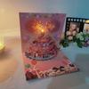 3D Pop Up Birthday Cards Birthday Cake Greeting Cards with Pyrotechnics Music Blowable Candle Birthday Surprise Keepsake for Her Him