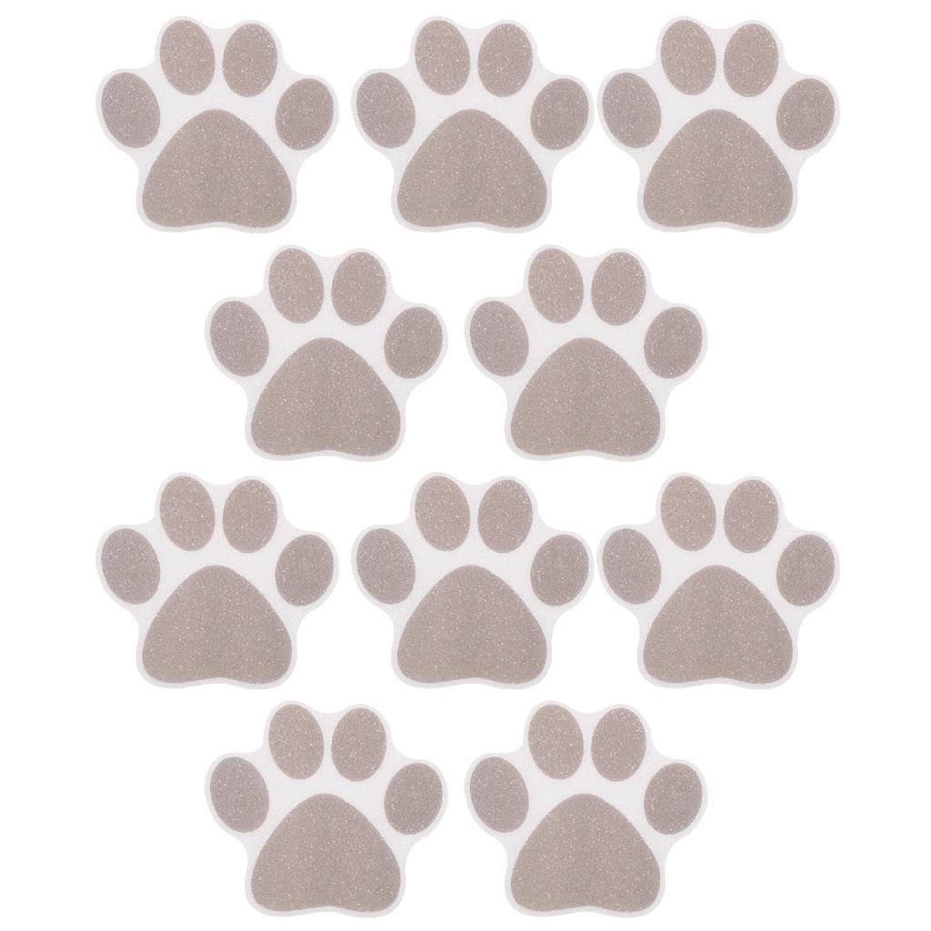 Наклейка со следом лапы Отпечаток лапы Противоскользящие наклейки Водонепроницаемые для душа Нескользящие для взрослых